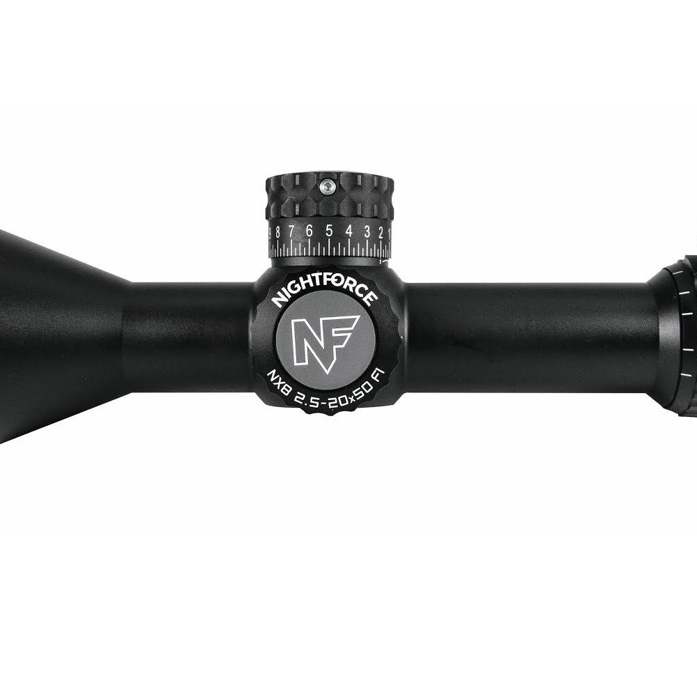 Nightforce nx8 2 5 20x50mm f1 mil c f4 defense
